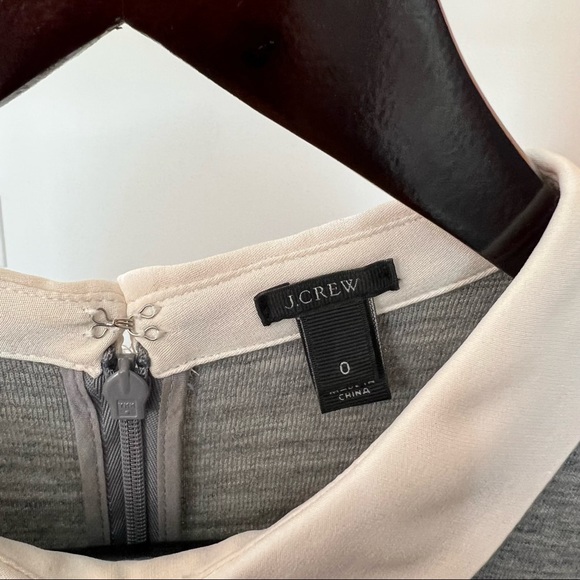J. Crew Collared Dress | Grey, 0 - Picture 3 of 5